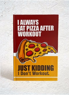 Noota NOOTA A5 PIZZA WORKOUT BLANK SKETCHBOOK  - Image 1