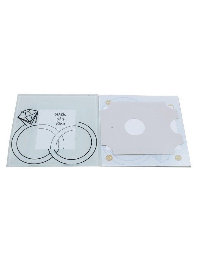 JADES Jades : with This Ring Frame Glass Coaster  - Image 4