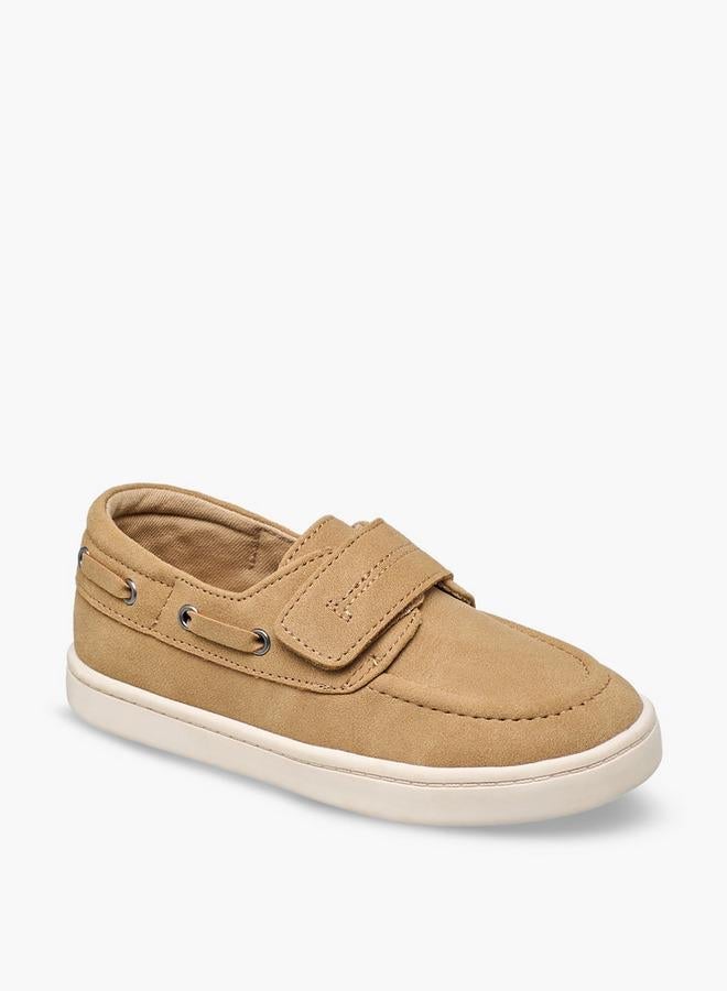 JUNIORS Boys Hook & Loop Boat Shoes - Image 2