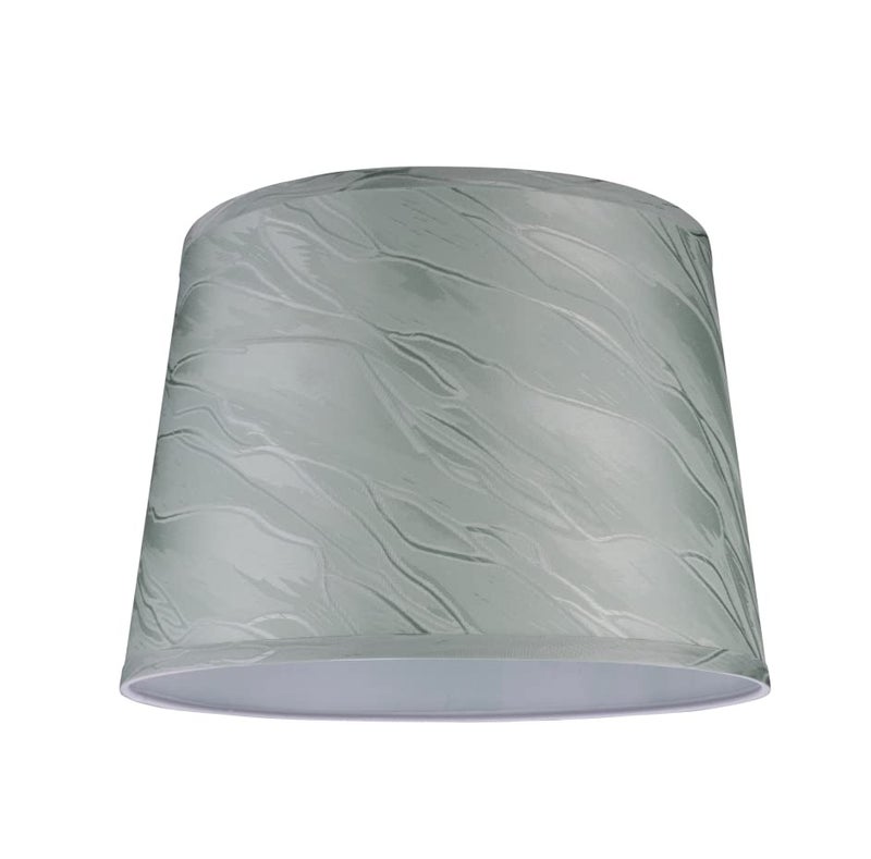 Aspen Creative 32143A Transitional Hardback Empire Shaped Spider Construction Lamp Shade in Greyish Green 12 Top x 14 Bottom x 10 Slant Height