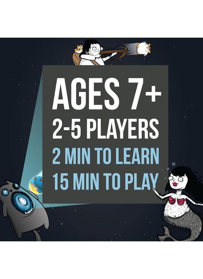 Generic - Imploding Kittens Expansion Pack By Exploding Kittens 2-5 Players Ages 7+ 15 Minutes To Play Exploding Kittens Original Game Required Party Game Family Game Night Kid And Adult Card Game - Image 1