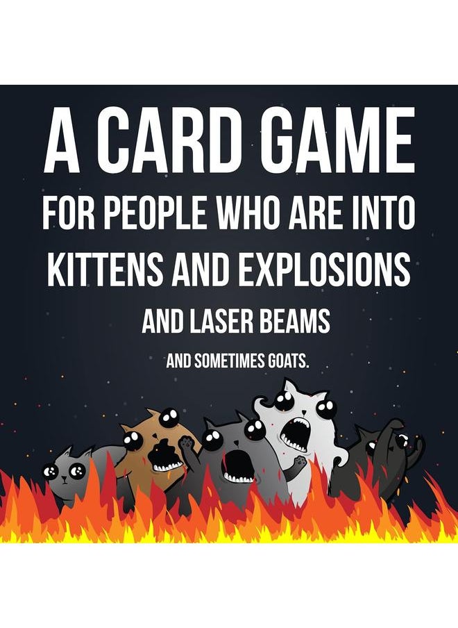 Generic - Imploding Kittens Expansion Pack By Exploding Kittens 2-5 Players Ages 7+ 15 Minutes To Play Exploding Kittens Original Game Required Party Game Family Game Night Kid And Adult Card Game - Image 1