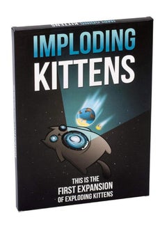 Imploding Kittens Expansion Pack By Exploding Kittens 2-5 Players Ages 7+ 15 Minutes To Play Exploding Kittens Original Game Required Party Game Family Game Night Kid And Adult Card Game
