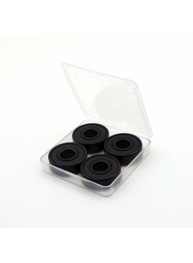 Z-First High Speed 608RS Hybrid Black Ceramic Bearings for Longboard, Inline Skates, Skateboard, Scooters, Skateboard and more (Pack of 4, Black) - Image 5