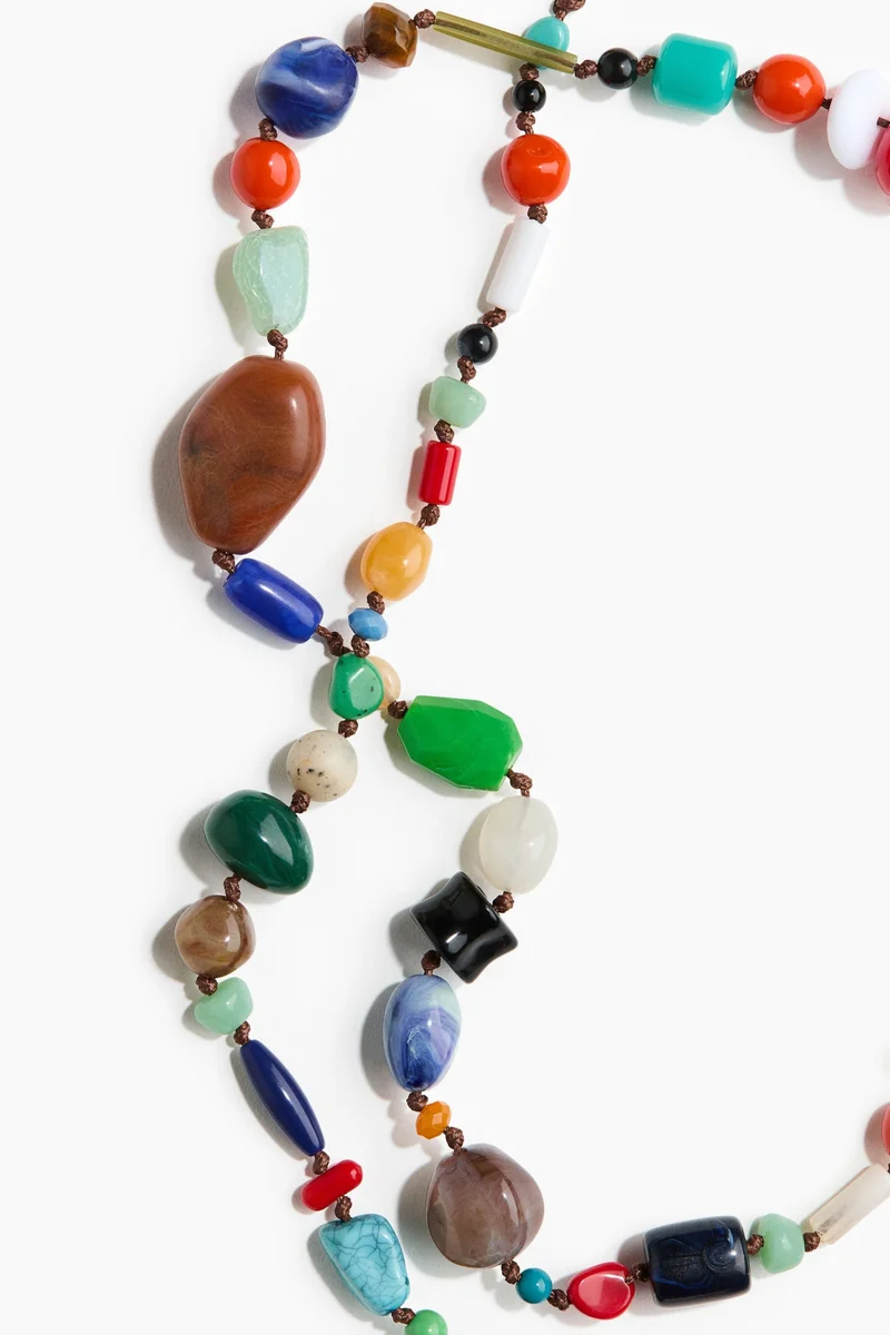 H&M Long beaded necklace