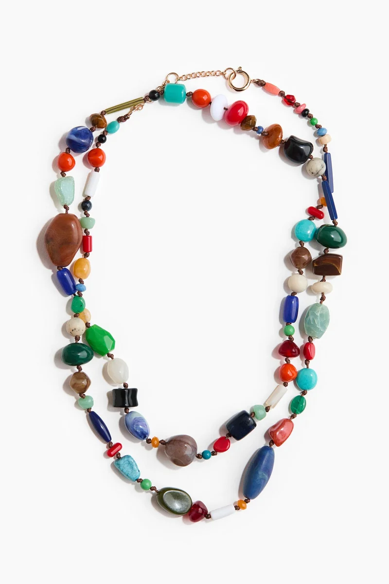 H&M Long beaded necklace