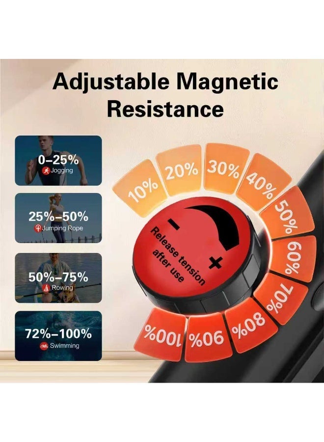 MASTON MST-K20  Exercise Bike, Indoor Cycling Bike for Home, 120kg Capacity with Silent Belt Drive Stationary Bike, Exercise Bikes for Home, Cycle Spin Bike with Pad Holder - Image 5