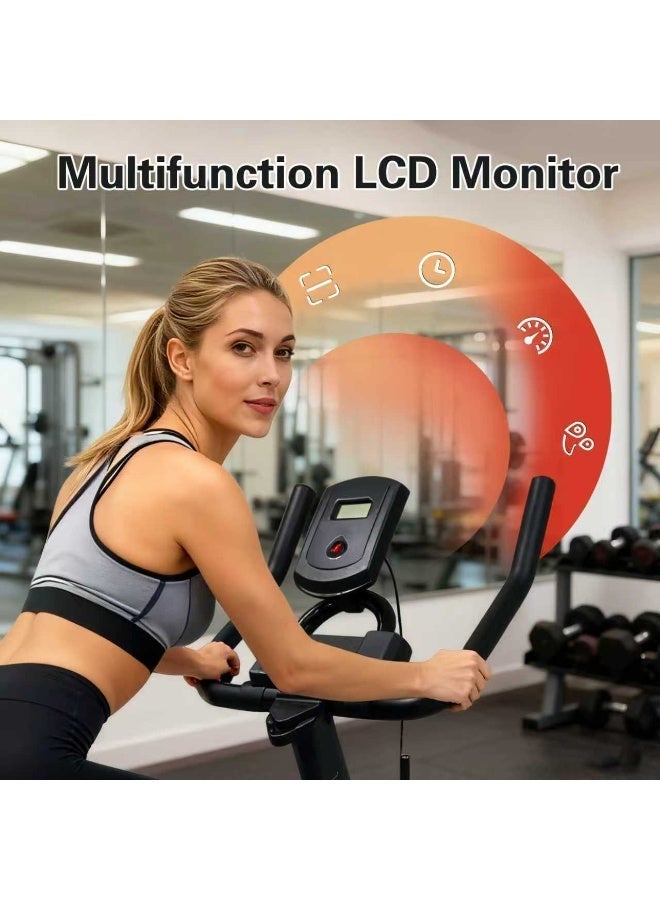 MASTON MST-K20  Exercise Bike, Indoor Cycling Bike for Home, 120kg Capacity with Silent Belt Drive Stationary Bike, Exercise Bikes for Home, Cycle Spin Bike with Pad Holder - Image 2