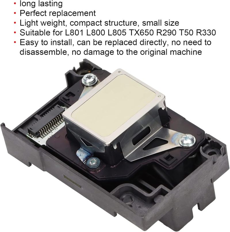 Printer Print Head: R290 Compact Design Easy Installation - Durable Long Lasting Material Reliable Printing Replacement for Multiple Printer Models - Image 2