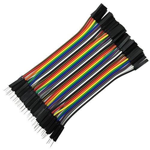COMeap Breadboard Jumper Wires, Multicolored Ribbon Dupont Cables Assorted Kit 120 Pieces 10CM 40pin Male to Female for Arduino Raspberry Pi - Image 2