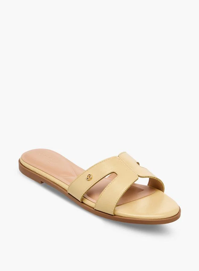 Celeste Women Cut-Out Detail Flat Sandals