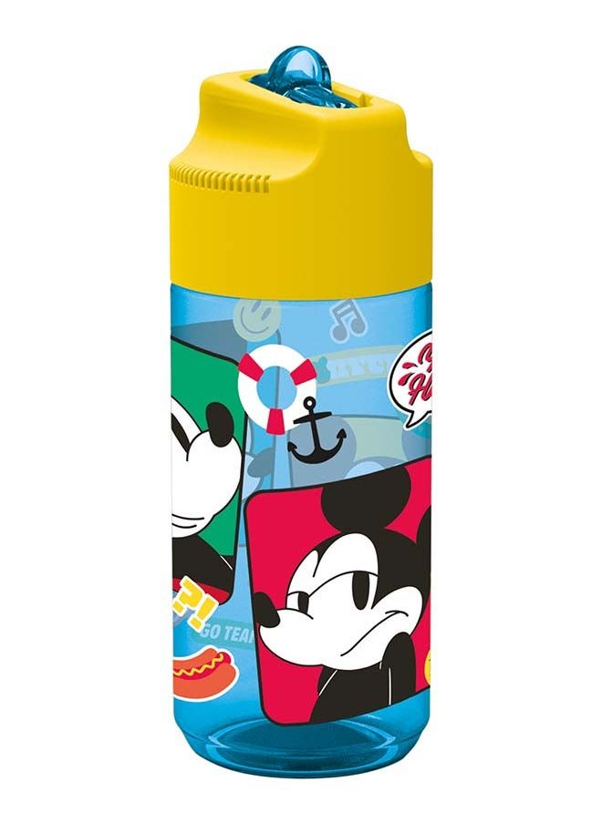 STOR - Disney Mickey Mouse Water Bottle Eco Zen Hydro 430ml - Image 1