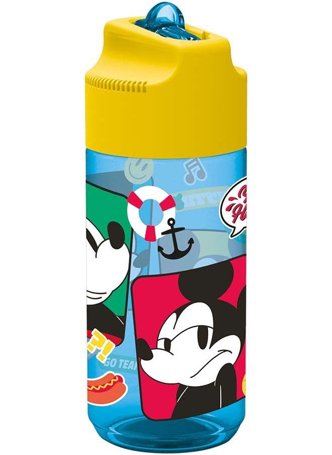 STOR - Disney Mickey Mouse Water Bottle Eco Zen Hydro 430ml - Image 1