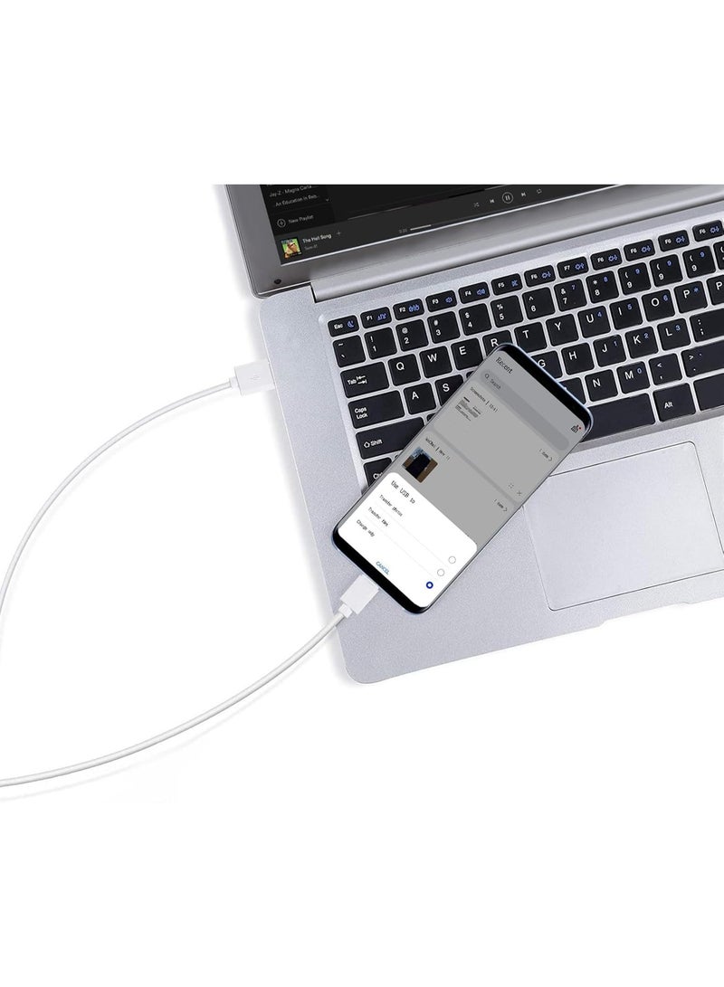 YONK USB TO MICRO 20-Pack Bulk, 2m Charging Cord Multi Pack, White - Image 5