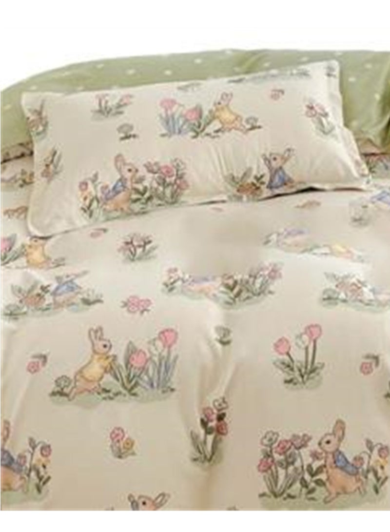 4pcs bedding set 2 pillowcases 1 quilt cover 1 bed sheet four-piece set with creative and fashionable styling - Image 2