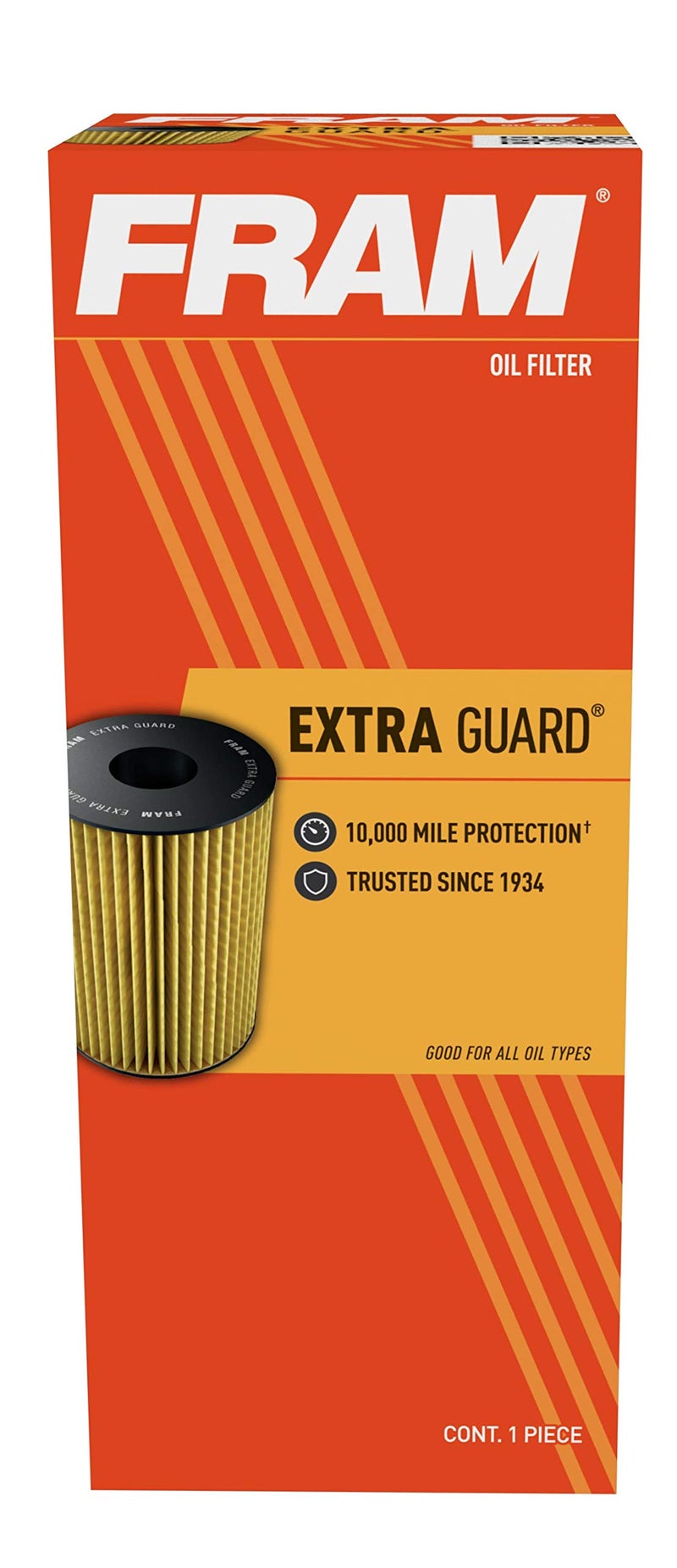 Fram Extra Guard CH10992, 10K Mile Change Interval Passenger Car Cartidge Oil Filter - Image 5