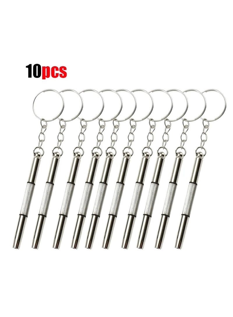 AROAQ Mini 3-in-1 Glasses Screwdriver Set Multifunctional Hand Tool Kit for Eyeglasses Sunglasses Watches and Small Repairs  - Image 1