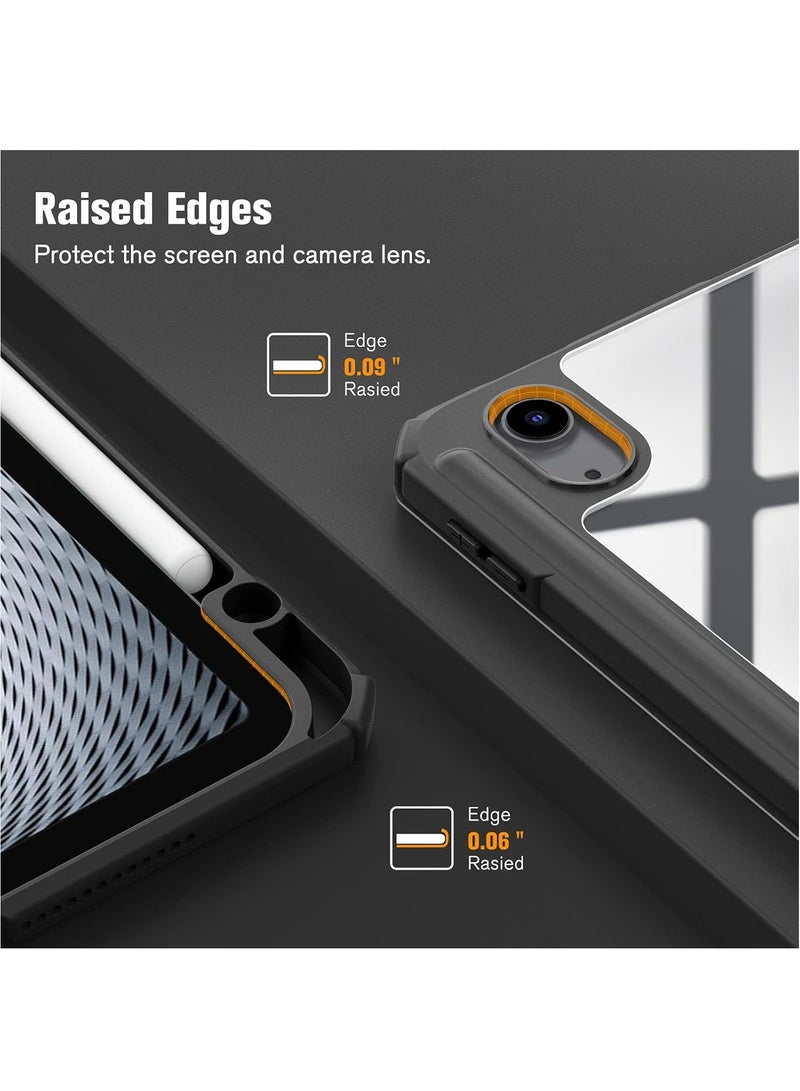 Fankalo 【1+1+1 Sets】for iPad Air 6th 11-Inch M2 (2024) Tablet Case and Digital Stylus Pencil and Screen Protector,Smart Protective Cover with Pencil Holder,Magnetic Digital Display, Continuous Touch Handwriting Pen,1 Pack Tempered Glass Film Guard for iPad Air 6 - Image 5