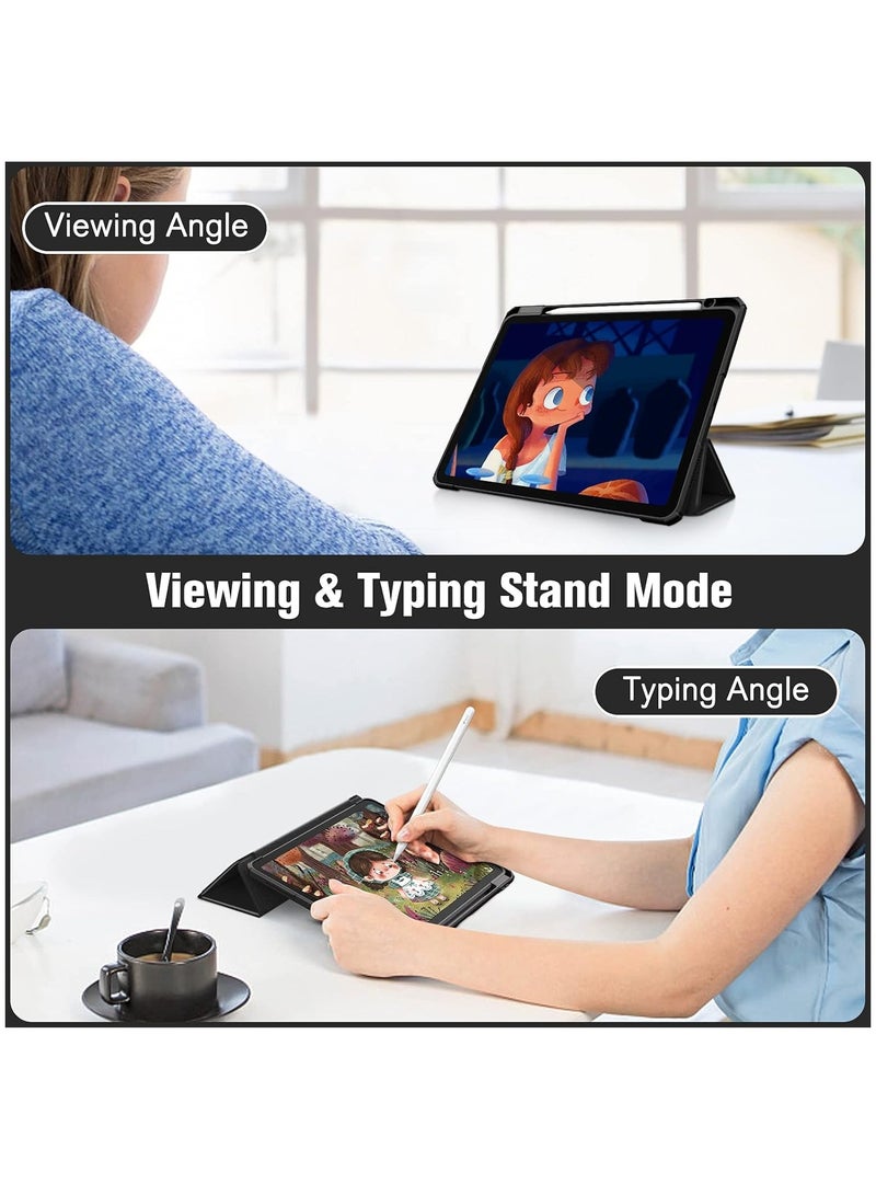 Fankalo 【1+1+1 Sets】for iPad Air 6th 11-Inch M2 (2024) Tablet Case and Digital Stylus Pencil and Screen Protector,Smart Protective Cover with Pencil Holder,Magnetic Digital Display, Continuous Touch Handwriting Pen,1 Pack Tempered Glass Film Guard for iPad Air 6 - Image 4