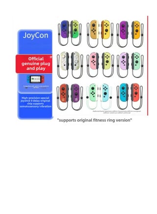 Joycon Game Handle Left And Right Separation Handle Wireless Bluetooth Belt Wake-up With Hand Rope Switch Handle Cross-border-Product Color:For Other Colors, Please Contact Customer Service Or Remarks (with Original Metal Rail Bracelet) (supports Fitness Rings) - pzsku/ZED7E3D63633B0B55DFF8Z/45/_/1742376131/49deb3a4-ff3f-43b6-850b-598369c7b042