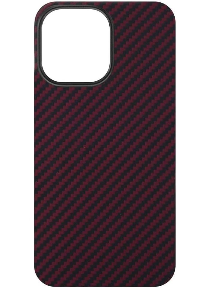 Case Compatible with iPhone 15 Pro Case 3D Skin Texture Kevlar Fiber Bulletproof Vest Cover Protective Carbon Fiber Pattern Ultra Slim - Image 2