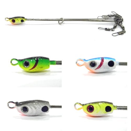 wLure 6 Umbrella Rigs Test in Alabama Fishing Lures in One Tackle Box for Bass Fishing AR3KB - Image 3