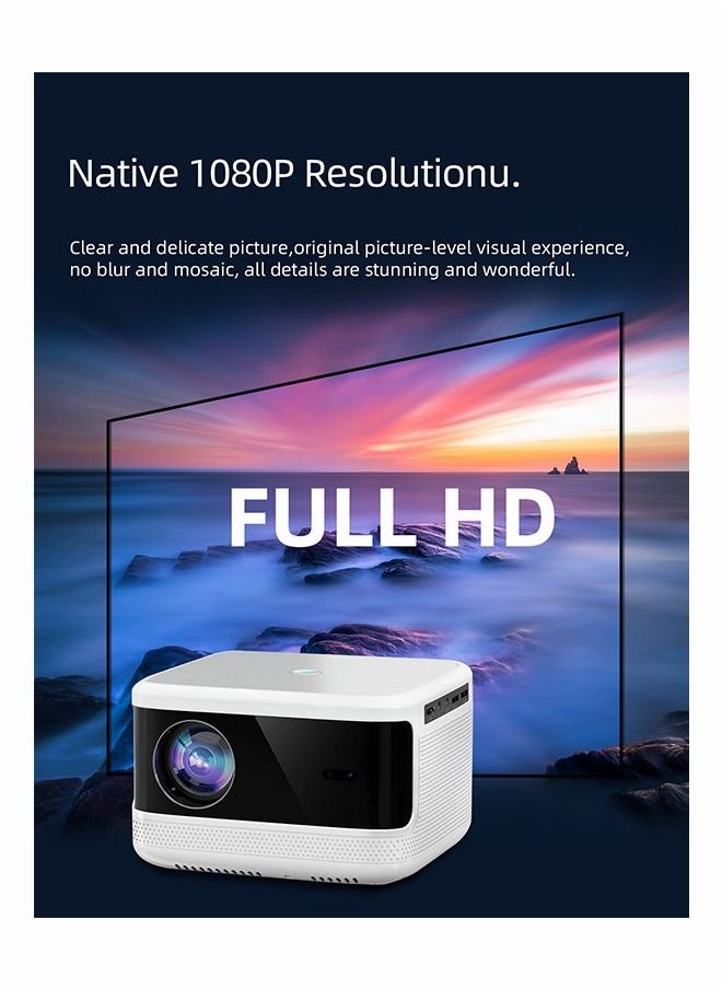 Mi VAZA - جهاز عرض ذكي صغير T40 1920*1080P أندرويد 9.0 ثنائي واي فاي 2.4G+5G WI-FI DLP LED جهاز عرض - Image 1
