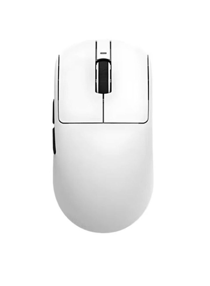 Vxe R1 SE+ Lightweight Wireless Bluetooth Mouse 60 Million Clicks Smart Speed ​​Low Delay PixArt PAW3395 SE Sensor (18000 DPI) White - Image 1