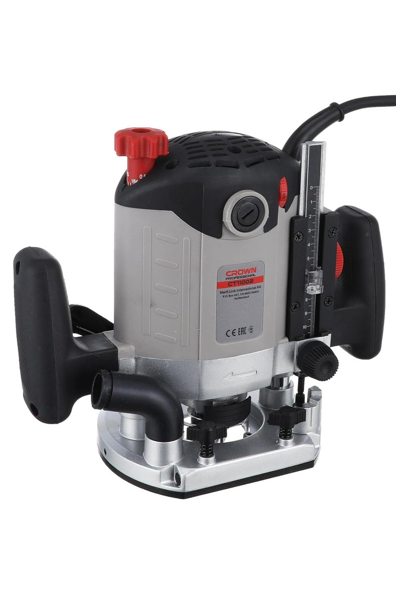 Crown CT11002 Electric Router, 12 mm - 1400 watt - Image 1