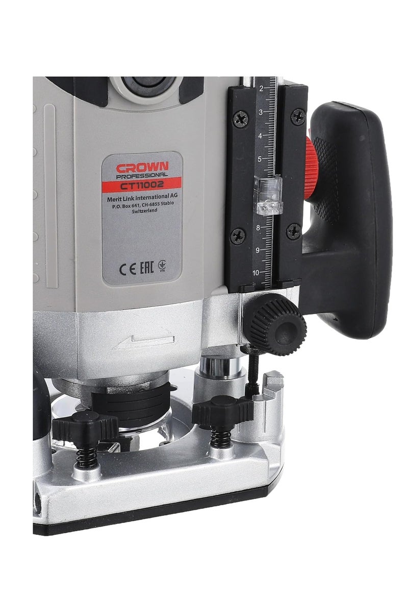 Crown CT11002 Electric Router, 12 mm - 1400 watt - Image 2