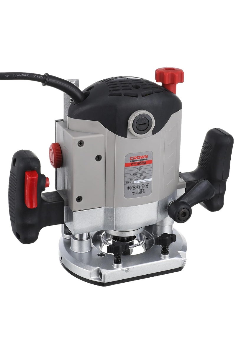 Crown CT11002 Electric Router, 12 mm - 1400 watt - Image 3