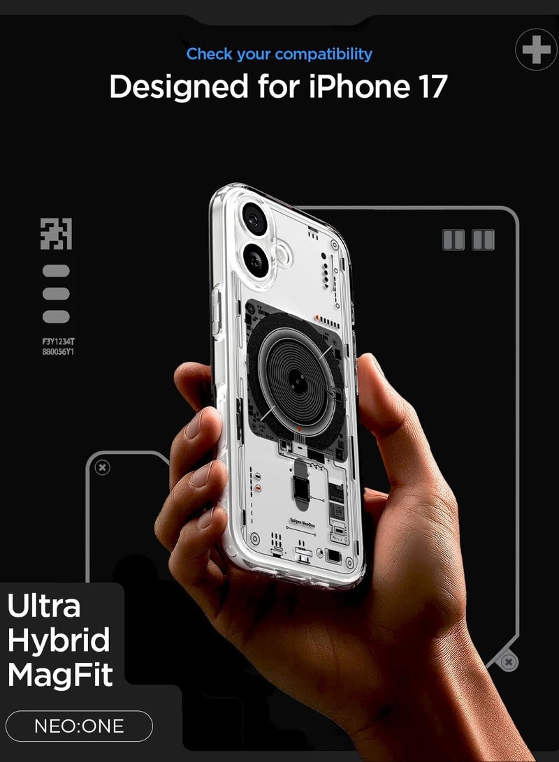 Spigen Ultra Hybrid MagFit iPhone 17 Case Cover with MagSafe (2025) - Neo One - Image 2