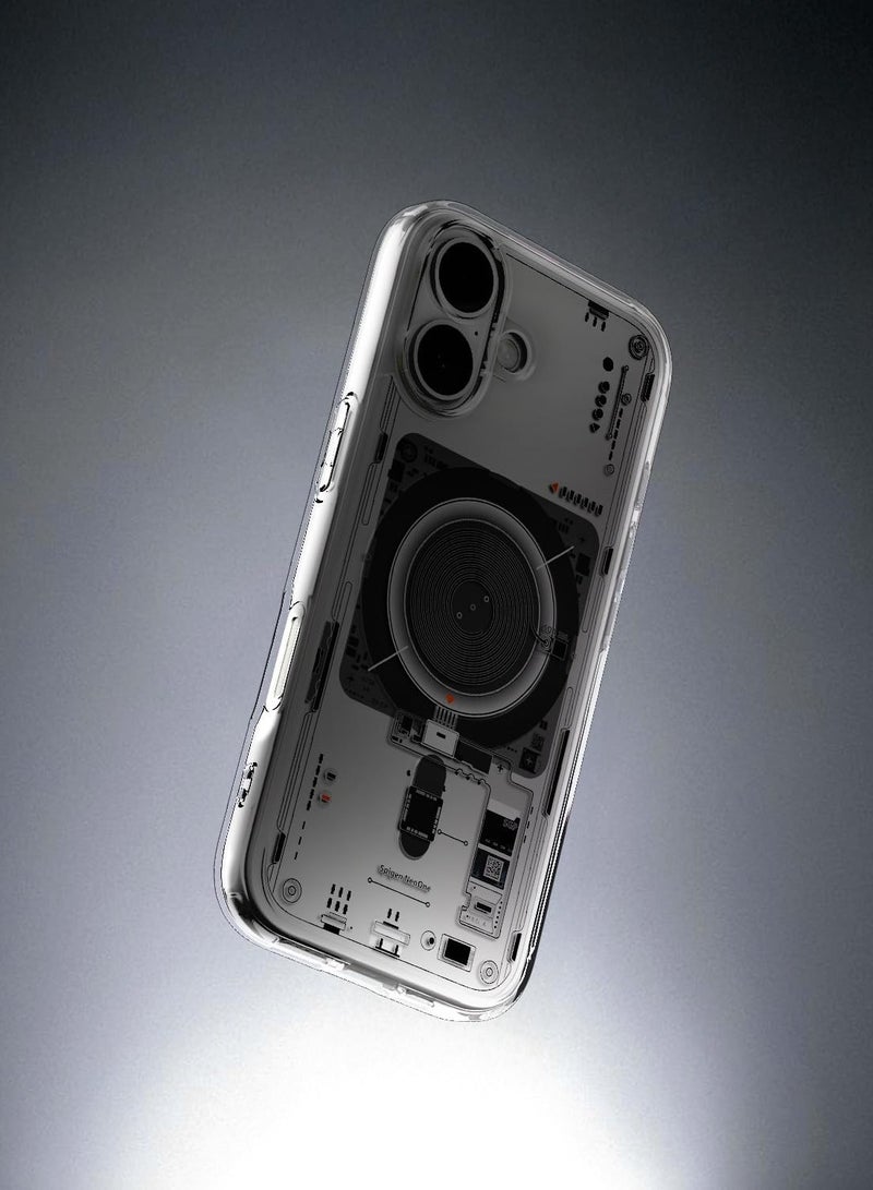 Spigen Ultra Hybrid MagFit iPhone 17 Case Cover with MagSafe (2025) - Neo One - Image 3