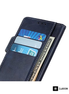 Zaboon Protective Case For Motorola Moto G Stylus 5G 2022 KHAZNEH Litchi Texture Leather RFID  - Image 5