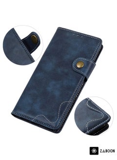 Zaboon Protective Case For Motorola Moto G Stylus 5G 2022 KHAZNEH Litchi Texture Leather RFID  - Image 4