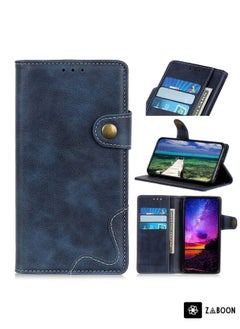 Zaboon Protective Case For Motorola Moto G Stylus 5G 2022 KHAZNEH Litchi Texture Leather RFID  - Image 1