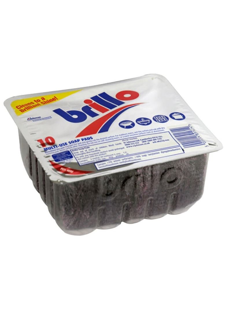 Brillo - Brillo Multi-Use Soap Pads 10pads - Image 1