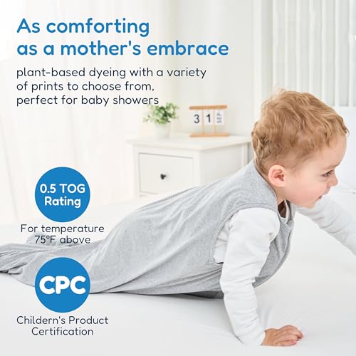 TotAha Toddler Sleep Sack 2T4T Soft Wearable Blanket Baby Sleep Bag Light 05 TOG or Mediumweight 10 TOG Sleeping Sacks - Image 3