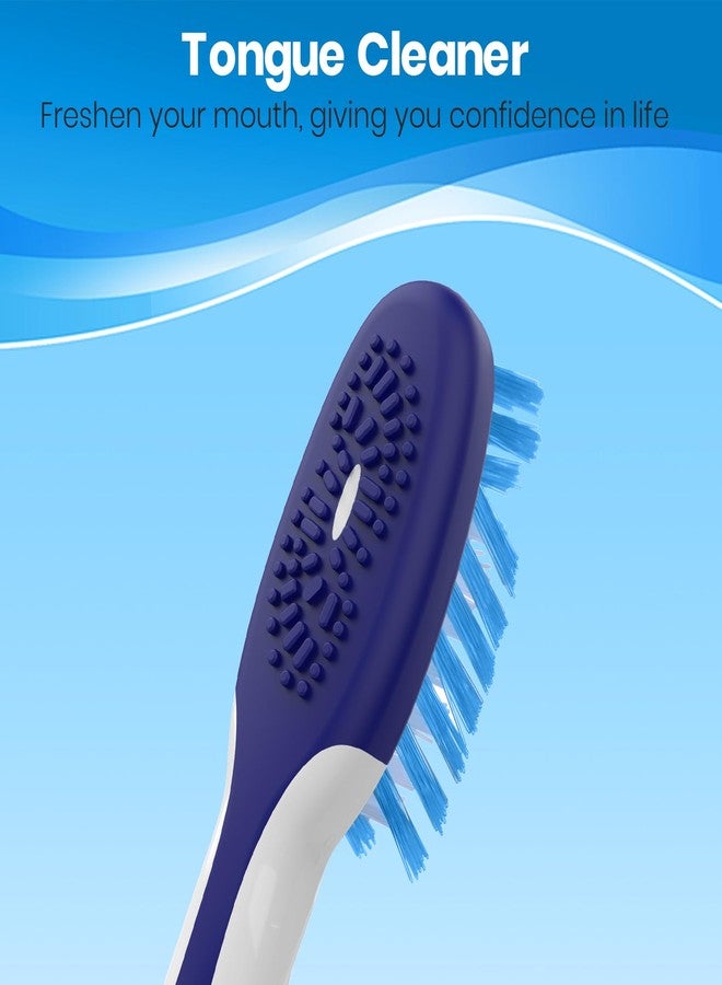 Fremouth Firm Toothbrushes, Ergonomic Handle, 6 Count - Image 5