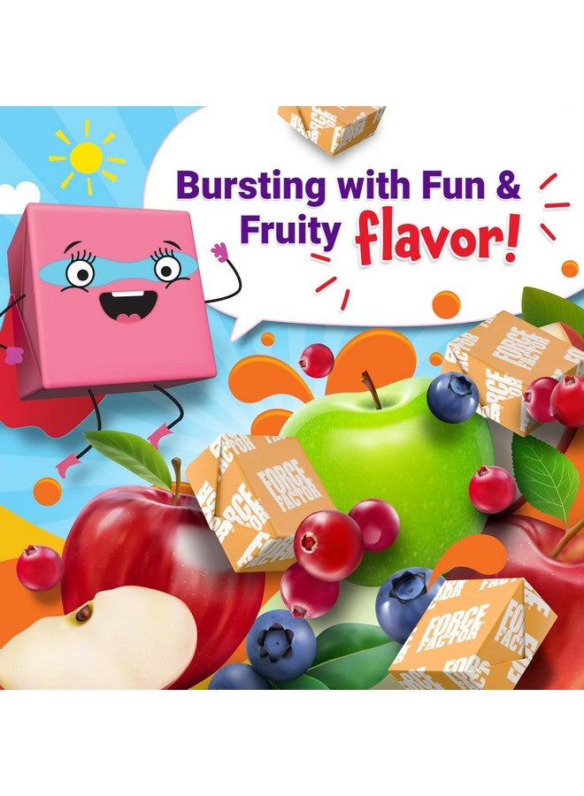 FORCE FACTOR Kids Immune Health Super Chews, Kids Immune Support Supplement with Vitamin D for Kids, Elderberry, Vitamin C, & Zinc, 2-Month Supply, Non-GMO, Apple Berry Flavor, 60 Soft Chews - Image 4