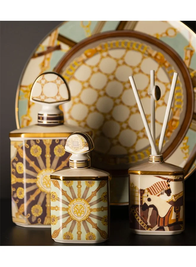Baci milano Horses Porcelain Bottle 145Ml