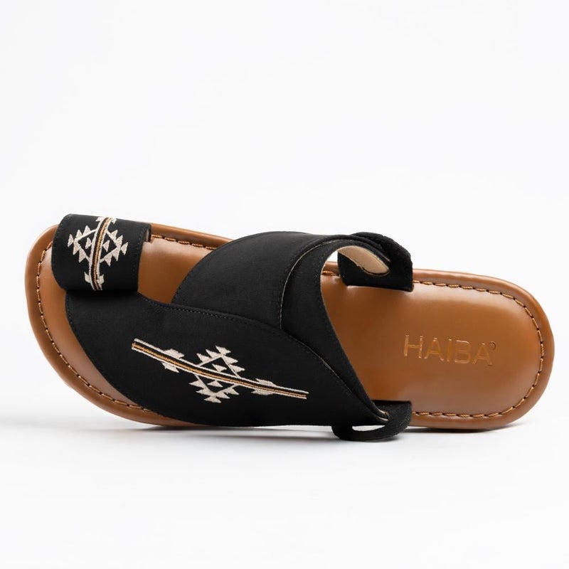 Arabic Sharqi Sandals | Black | Sandals Traditional footwear - Image 2