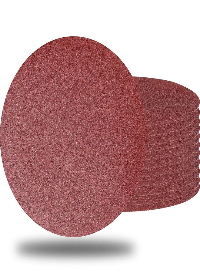 Tonmp 20 PCS 7 Inch 120 Grit Sanding Discs Sandpaper -7" Hook-and-Loop Aluminum Oxide Sander Paper Grinding Polishing for Wood Drywall Random Orbit Sander - Image 1