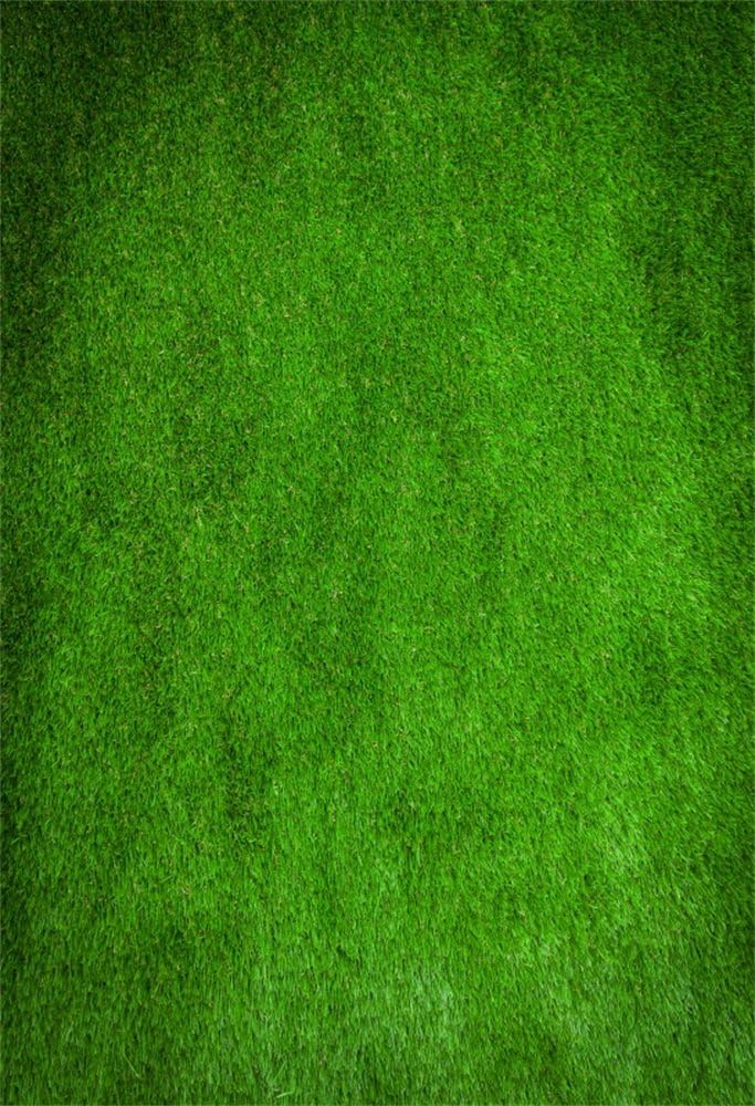 Laeacco 5x7ft Vinyl Backdrop Photography Retro Green Background Grunge Green Grass Field Artificial Sports Football Game Backdrop Photo Adults Newborn Baby Kids Birthday Party Portrait Studio Props - Image 1
