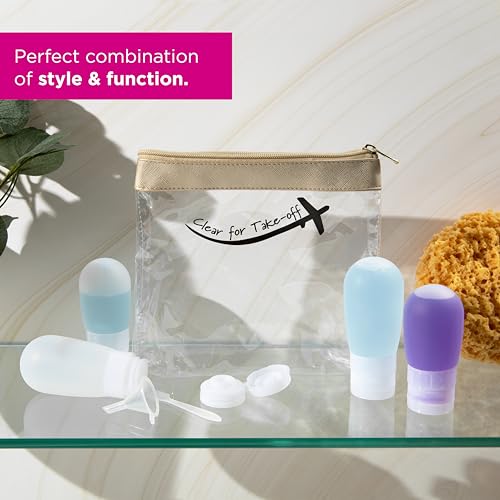 Miamica Women's Take-Off, Clear & Black, 15-Piece - Image 4