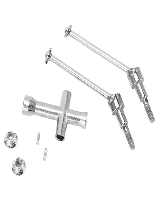 RC Front CVD Drive Shaft Steel High Strength for SCY 16101 16102 16103 16201PRO 1/16 RC Car - Image 3