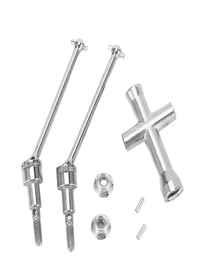 RC Front CVD Drive Shaft Steel High Strength for SCY 16101 16102 16103 16201PRO 1/16 RC Car - Image 1