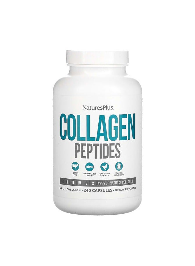ببتيدات الكولاجين، 240 كبسولة