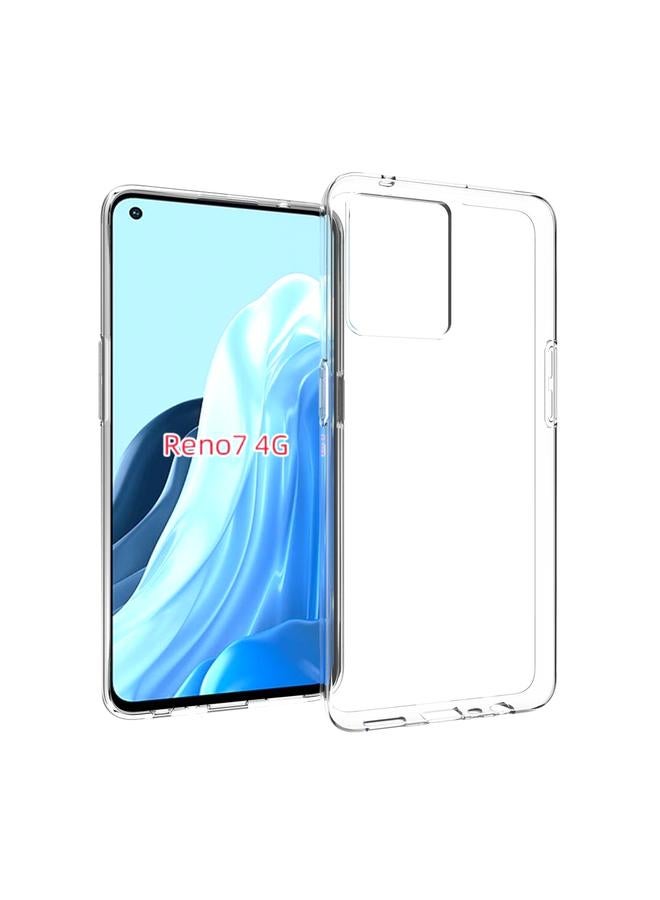اس-توب جراب لهاتف OPPO Reno7 4G جراب هاتف TPU مقاوم للماء - Image 1