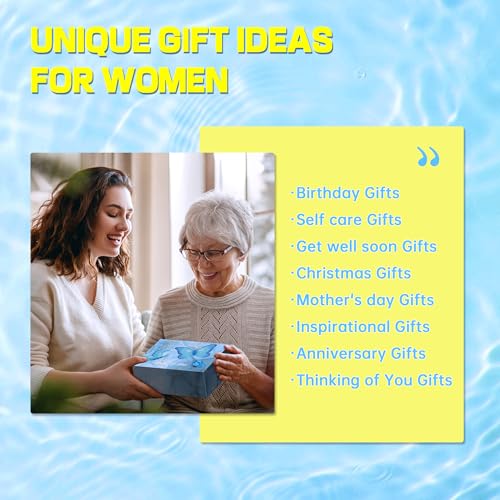 Riya Birthday Gifts for Women Best Friends: Relaxation Spa Sets, Get Well Soon Basket, Friendship Self Care Package, Mothers Day Gifts for Mom - Wife - Grandma - Sister - Coworker - Secretary - Image 2